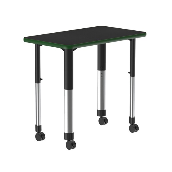 TFL Collaborative Desk - Casters - Rec